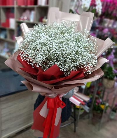 Букет цветов из: Гипсофила в Егорлыкской