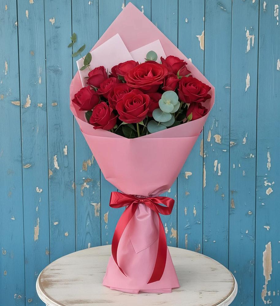 Букет цветов из: Розы в Егорлыкской