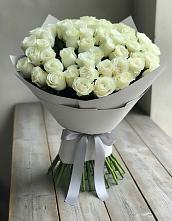 Букет 35 Белых роз в Егорлыкской