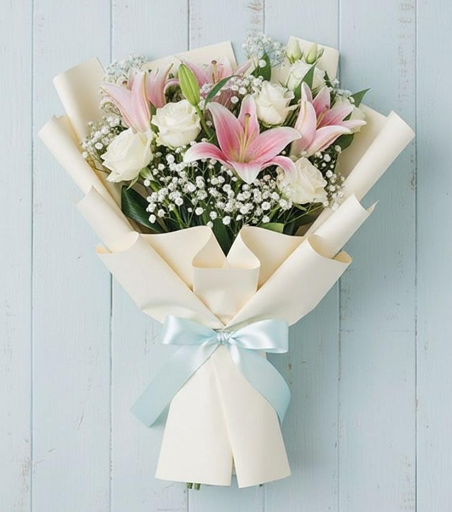 Букет цветов из: Лилии в Егорлыкской