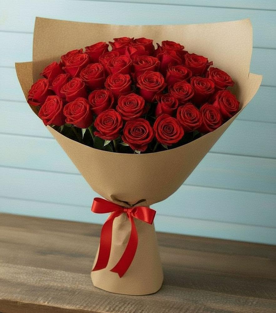 Букет Красные розы Милано в Егорлыкской