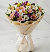 Букет цветов из:  Альстромерии в Егорлыкской