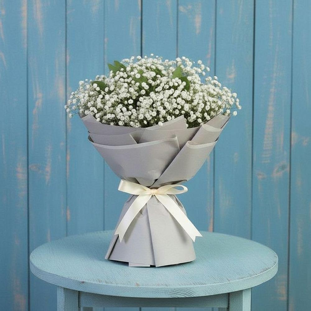 Букет цветов из: Гипсофила в Егорлыкской