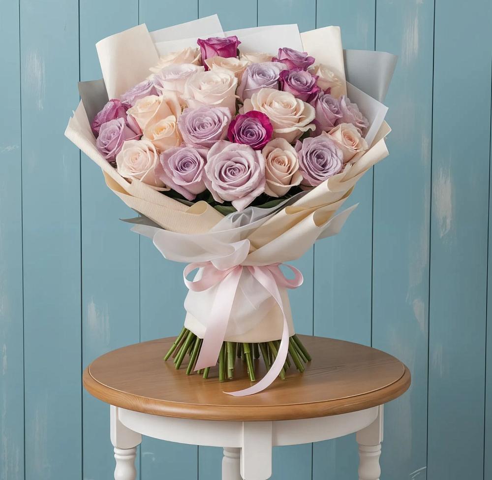 Букет цветов из: Розы в Егорлыкской