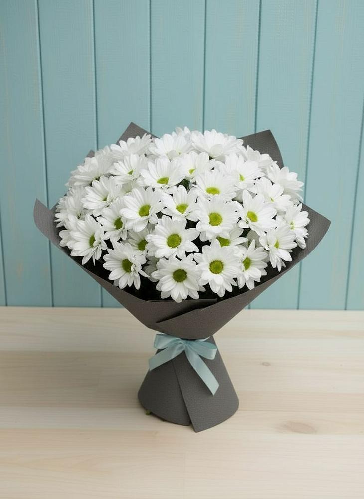 Букет цветов из: Хризантемы в Егорлыкской