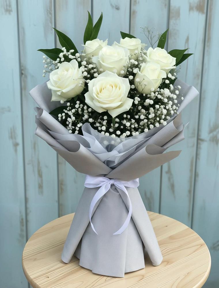 Букет цветов из: Розы в Егорлыкской