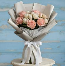 Букет цветов из:  Розы в Егорлыкской
