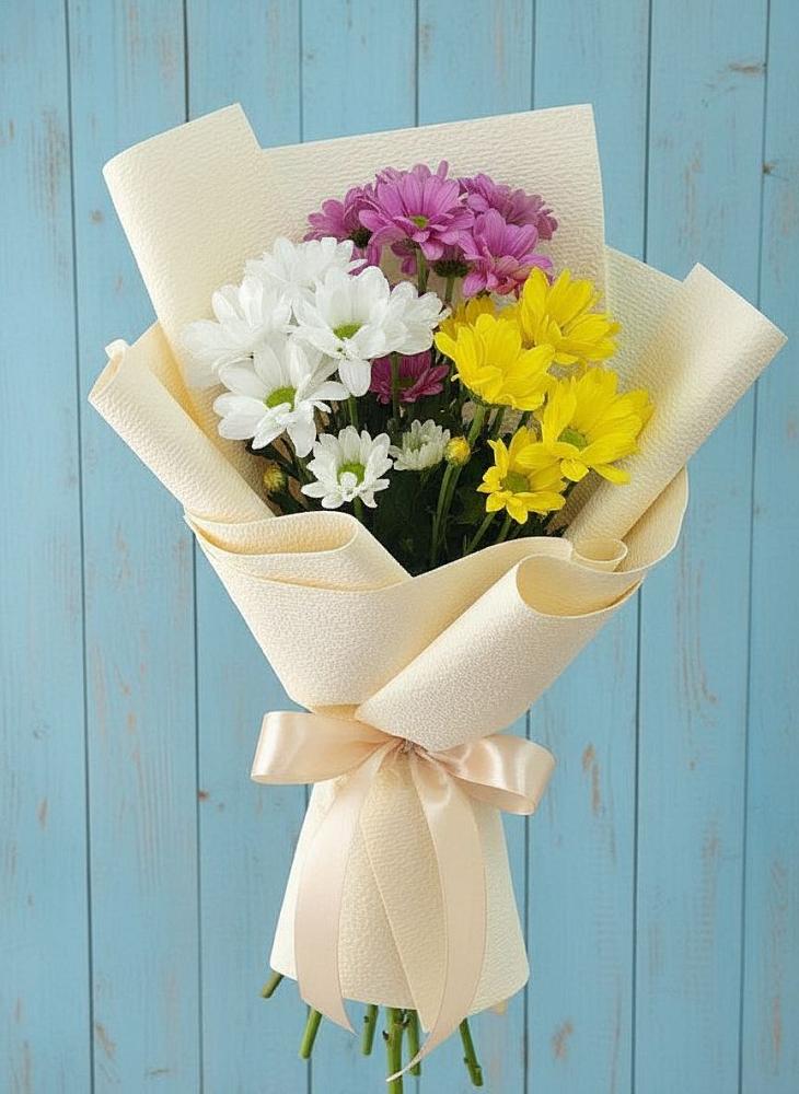 Букет цветов из: Хризантемы в Егорлыкской