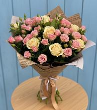 Букет цветов из:  Розы #REPLACE_PRED# Егорлыкской