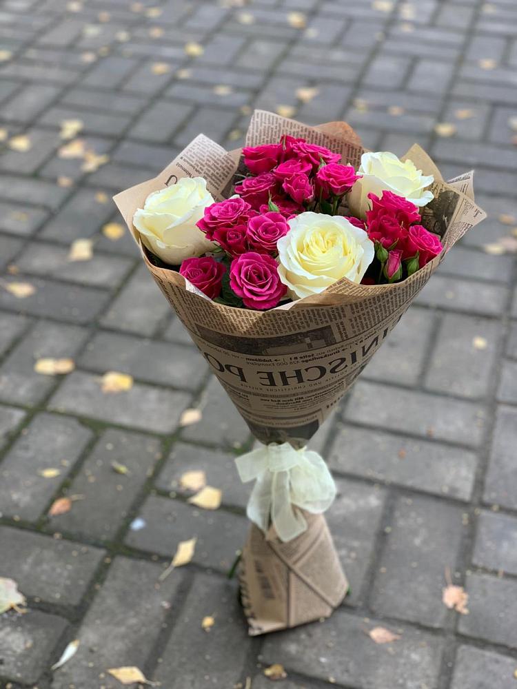 Букет цветов из: Розы в Егорлыкской