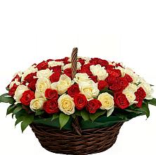 Премиум букет из: Розы #REPLACE_PRED# Егорлыкской
