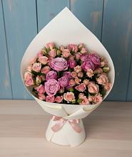 Букет цветов из:  Розы #REPLACE_PRED# Егорлыкской